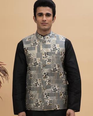 Men Regular Fit Nehru jacket