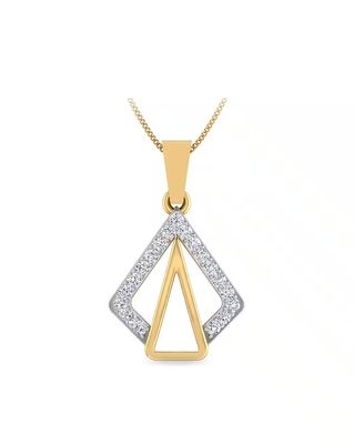 The Tayin Yellow Gold Diamond Pendant