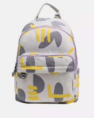 Women Abstract Printed Pocket Backpack