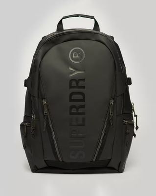 11" Logo Print Tarp Rucksack