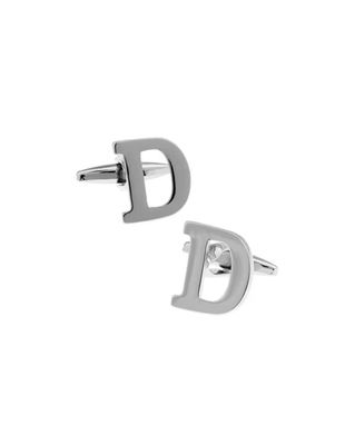 Alphabet Brass Cufflinks