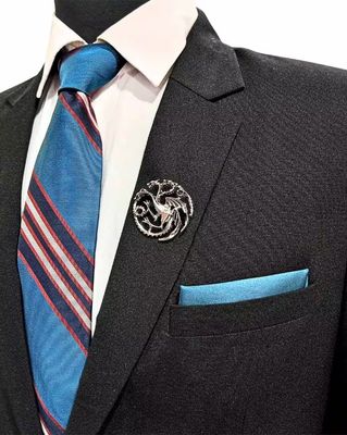 Men Mythic Dragon Emblem Brooch
