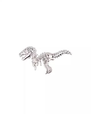 Metallic Dinosaur Lapel Pin