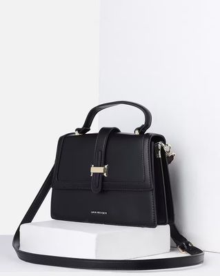 Women Satchel with Detachable Strap