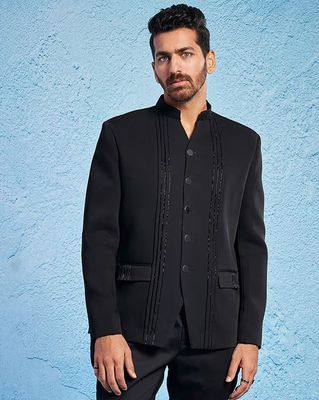 Men Embroidery Bandhgala