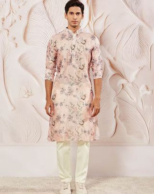Men Regular Fit Kurta Set