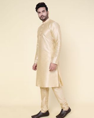 Men Regular Fit Kurta Pyjama Set