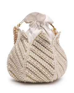 Women Embellished Wristlet Potli Bag