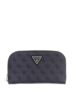 Women Logo PU Wristlet Wallet