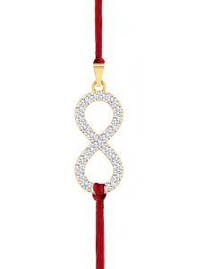 Yellow Gold Rakhi Bracelet