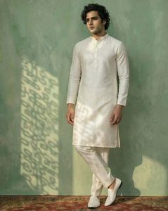 Men 2-Piece Kurta Suit Set