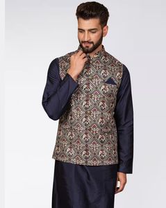 Nehru Jacket with Welt Pockets