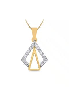 The Tayin Yellow Gold Diamond Pendant