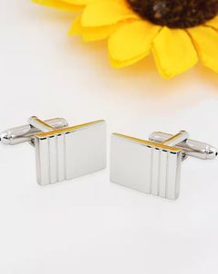 Men Silver-Plated Cufflinks 