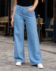 Shein Women Full Length Light Wash Jeans