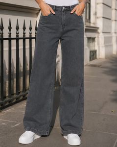 Shein Women Full Length Stone Wash Jeans