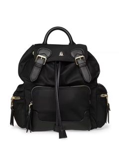 Women Backpack with Adjustable Straps - Black