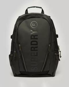 11" Logo Print Tarp Rucksack