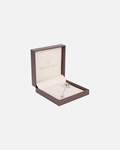 Men Silver-Plated Tiepin