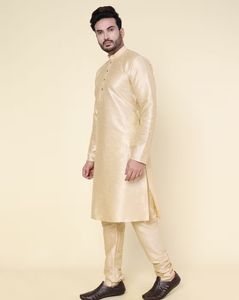 Men Regular Fit Kurta Pyjama Set