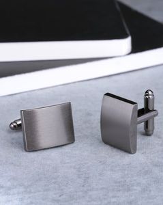 Matte Finish Button Cufflinks